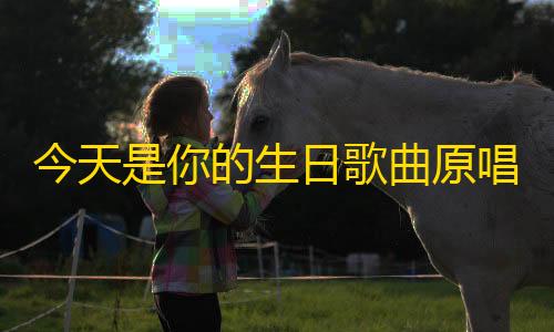 暗区礼包·top今天是你的生日歌曲原唱